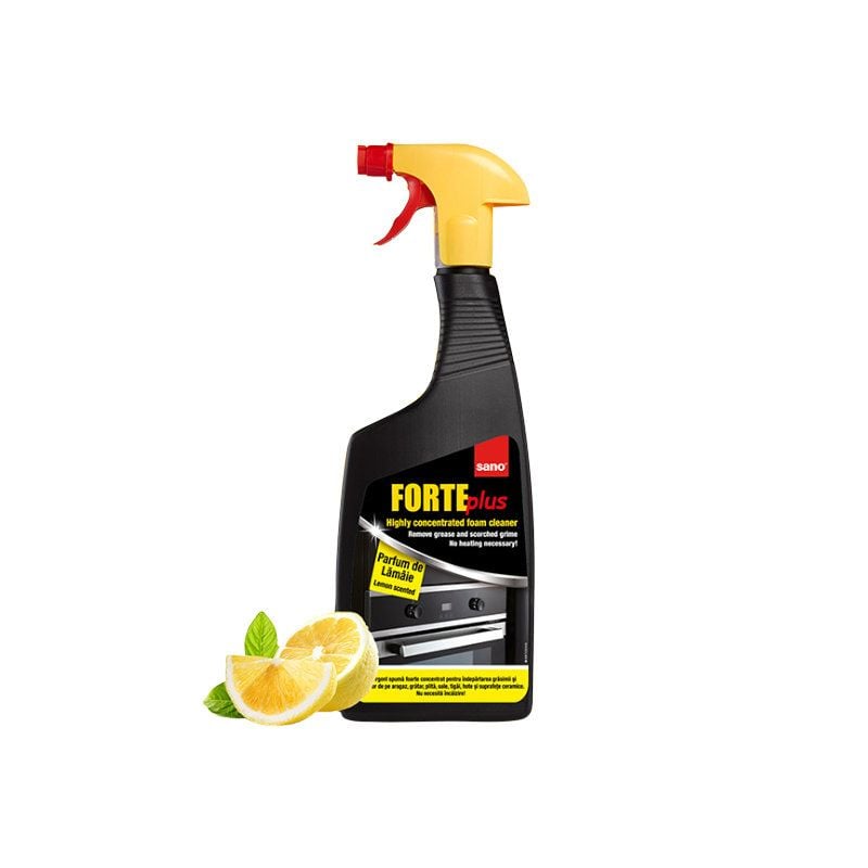 Sano Forte Plus – 750 мл | Почистващ препарат за фурни и загорели повърхности