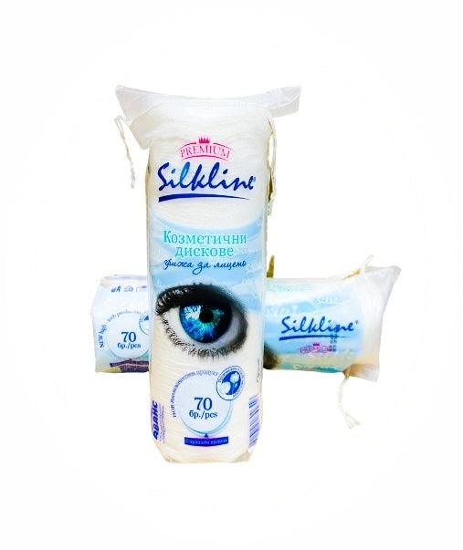 Памучни Тампони 100% Памук – 70 бр | Меки, Абсорбиращи и Хипоалергични