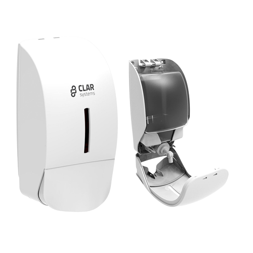 Дозатор за дезинфектант 0.900, бял BELA/J9100SPB