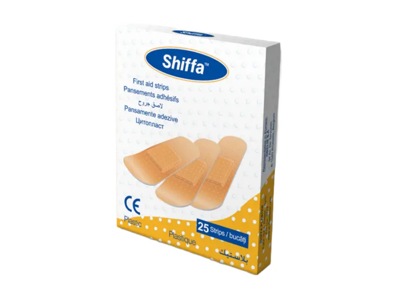 Shiffa Лепенки за Рани | 19×72 мм | 25 бр. | Хипоалергични Превръзки