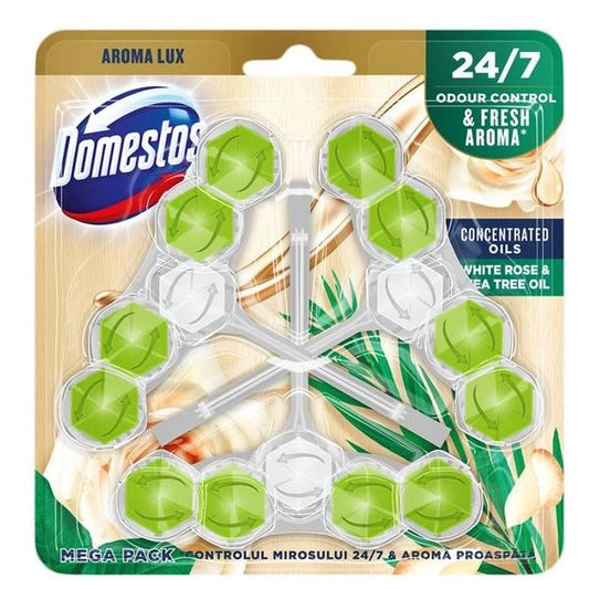 DOMESTOS WC топче (3 бр) 3х55 гр AROMA LUX