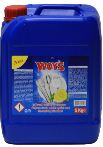 Woys течен миещ препарат 5л.