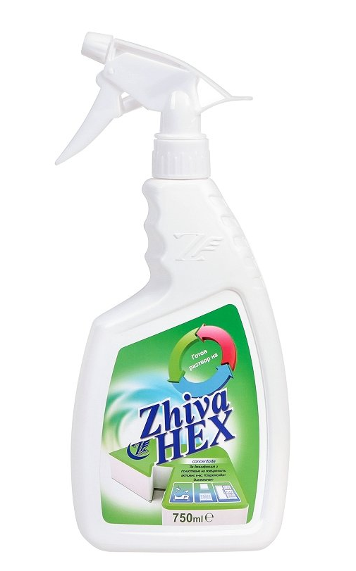 Живахекс готов разтвор 0.750ml / 3л