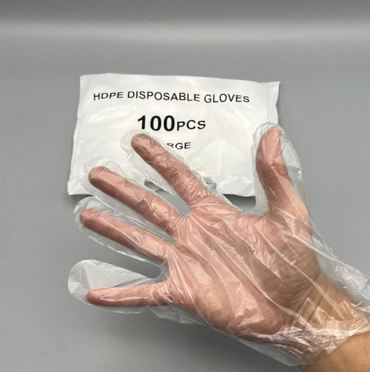 Полиетиленови Ръкавици HDPE | 100 бр. | Еднократни и Икономични