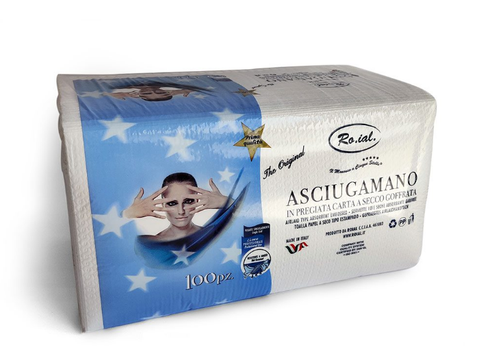 Кърпи за глава хартия Royal 40/70см - 100бр.