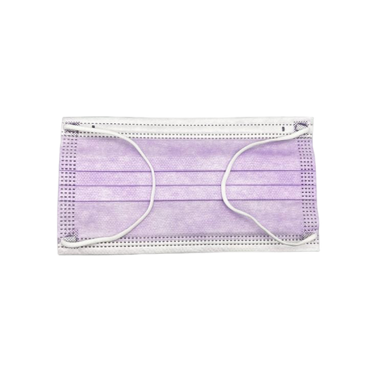 Медицински маски ALDENA – лилави и розови | Type IIR, трислойни, 50 бр