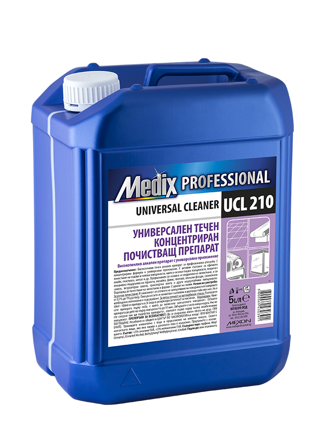 Medix Professional UCL 210 | Универсален Алкален Почистващ Препарат | 5 л