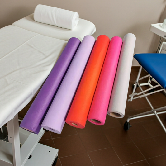 Чаршаф от Нетъкан Текстил (50 м / 70 см, 30 г) | Цветен Ролон за Кушетки и Легла