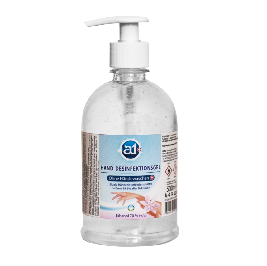 A1 Антибактериален гел за ръце | Дезинфекция без отмиване