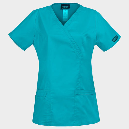 Дамска медицинска туника CHEROKEE WRAP LIGHT PETROL WWE4728