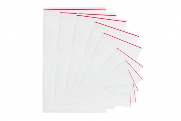 Плик с цип – прозрачен полиетилен, многоразов, размери 4/4 до 35/26 (100 бр)