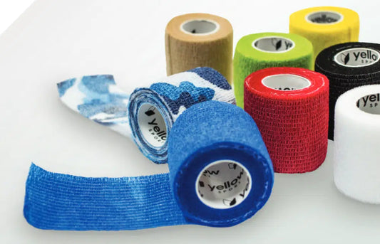 Ластичен Бинт Плетен Самозалепващ 5 см | Цветен | Без Латекс