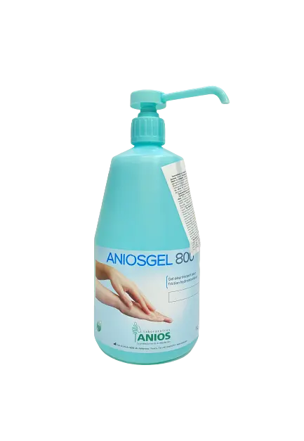 ANIOSGEL 800 – 1 л | Хигиенна и хирургична дезинфекция на ръце | 80.9% етанол
