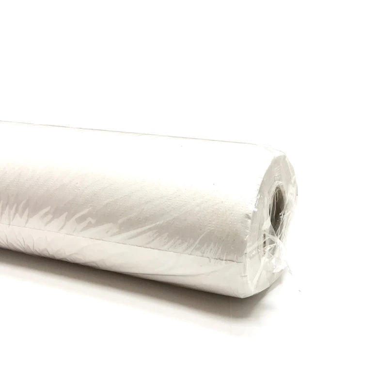 Хартиен Чаршаф на Ролка (50 м / 60 см) | За Кушетки – Целулозен, С Перфорация и PE Опция