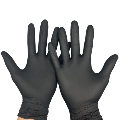 Черни нитрилни ръкавици Industrial ALDENA 5 гр – 100 бр | Без пудра, индустриални, висок клас