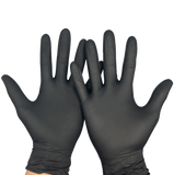Черни нитрилни ръкавици Industrial ALDENA 5 гр – 100 бр | Без пудра, индустриални, висок клас