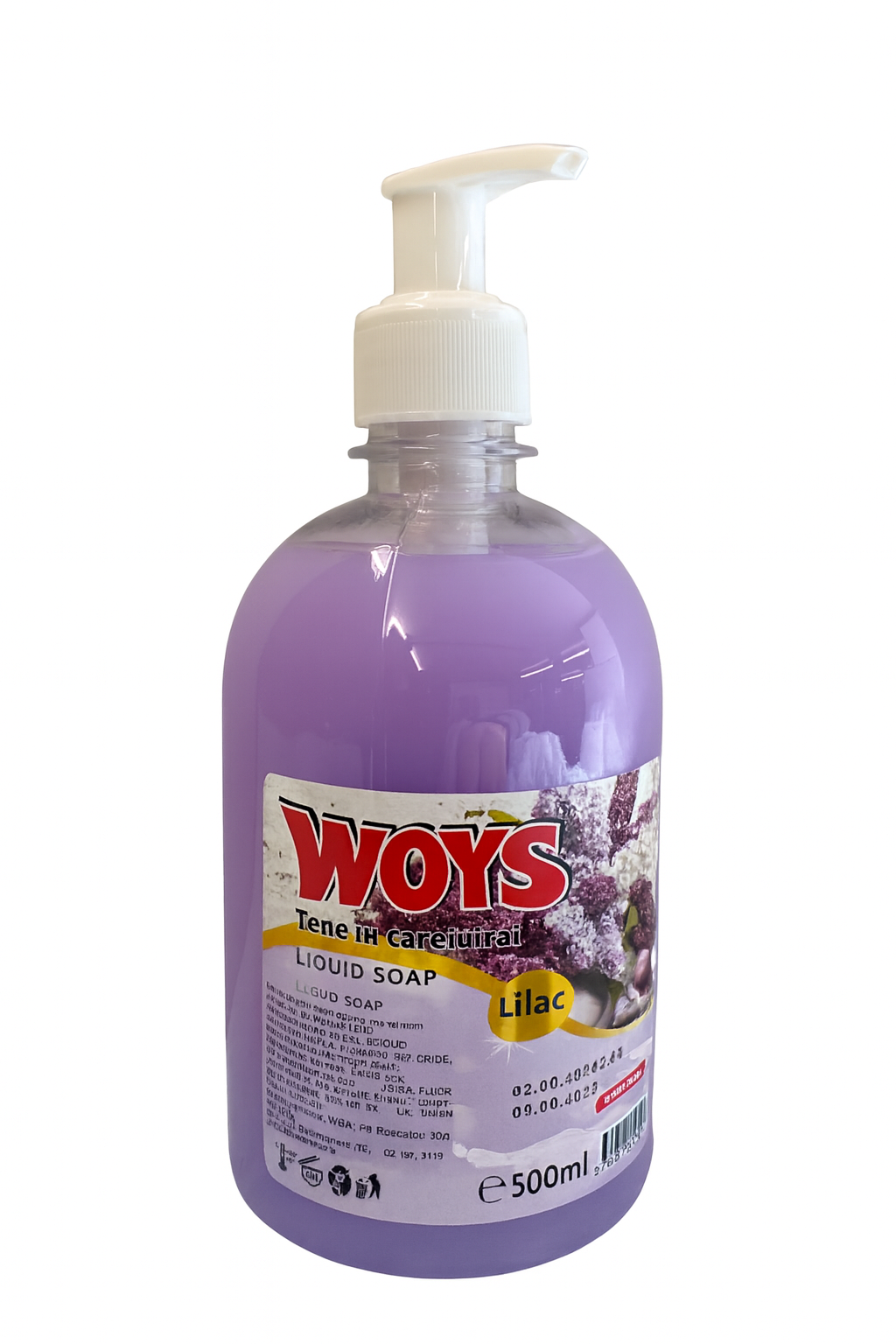 Woys течен сапун  с помпа 500 мл.