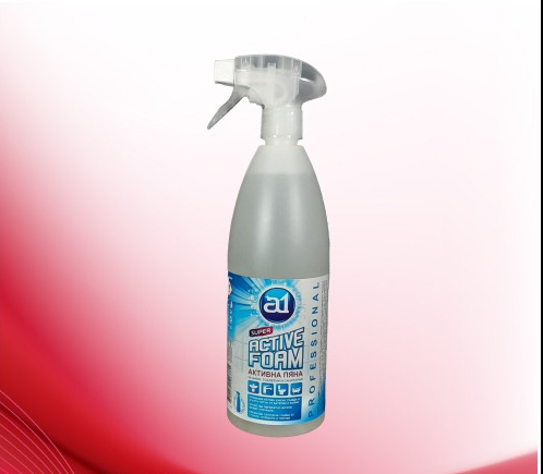 A1 Активна пяна – 1 л | Концентриран автошампоан за безконтактно измиване