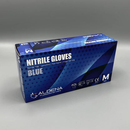 Нитрилни ръкавици ALDENA 3 гр – 100 бр | Прахообразни, медицински и защитни