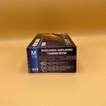 Черни нитрилни ръкавици ALDENA 3 гр – 100 бр | Без пудра, нестерилни