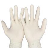 Латексови ръкавици без пудра ALDENA – 100 бр | Еластични, медицински, еднократни