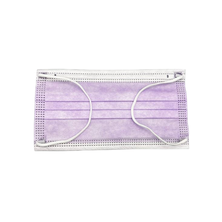 Медицински маски ALDENA – лилави и розови | Type IIR, трислойни, 50 бр