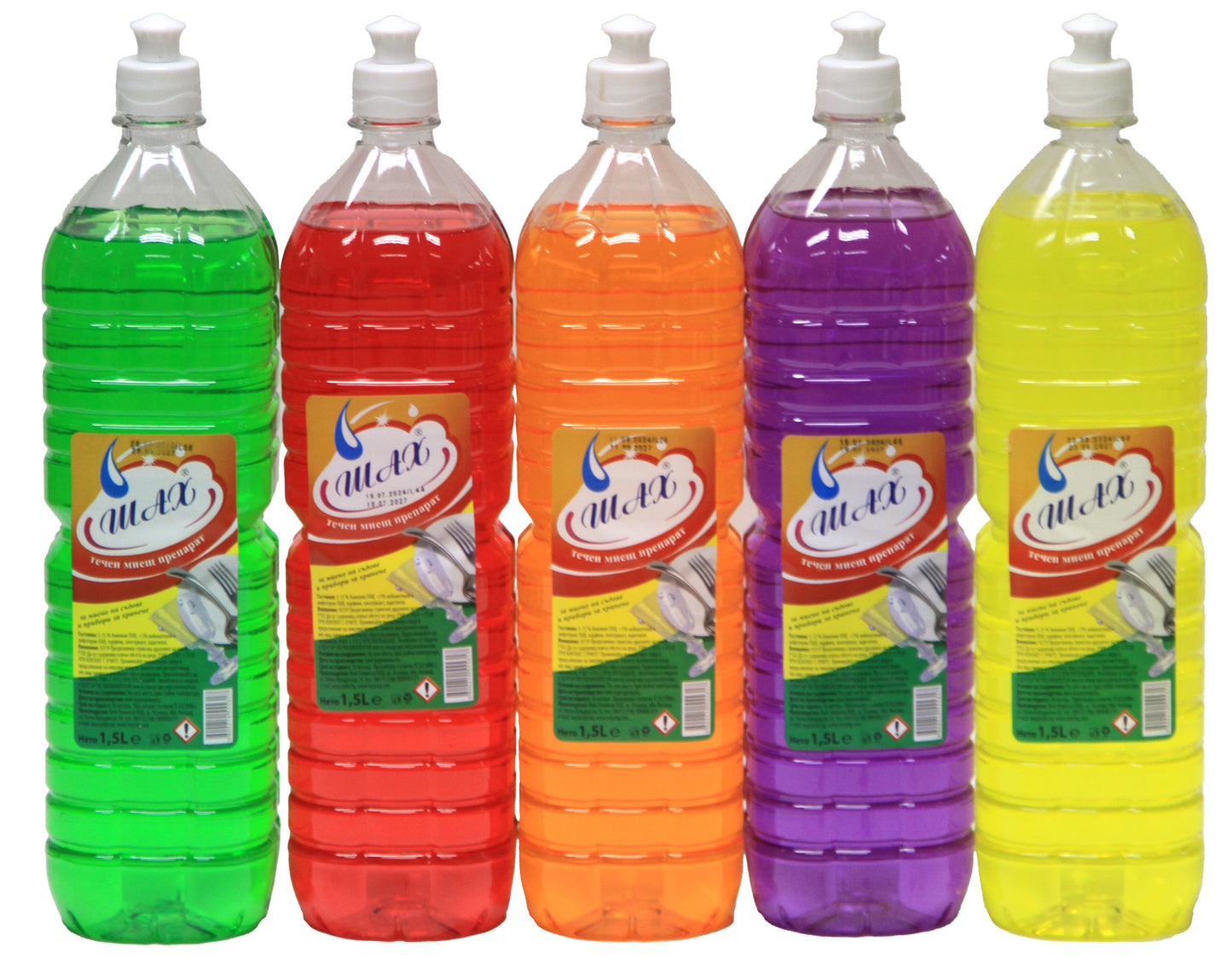 Шах течен миещ препарат 1.5 л