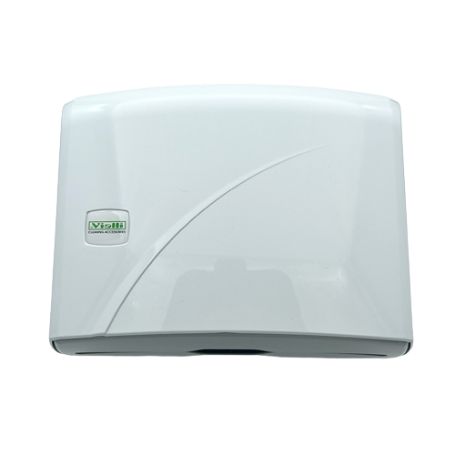 Дозатор кърпи за ръце Z-fold CleanLine Бял/PVC