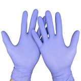 Виолетови нитрилни ръкавици ALDENA 4 гр – 100 бр | Без пудра, латекс-фрий, професионални
