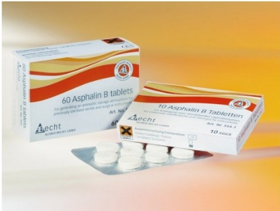 Таблетки за стерилна среда Асфалин , блистер