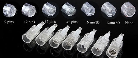 Накрайници (микроиглени глави) за Derma Pen устройства |  за байонет 100бр