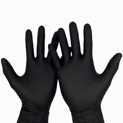 Черни нитрилни ръкавици ALDENA 3 гр – 100 бр | Без пудра, нестерилни