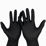 Черни нитрилни ръкавици ALDENA 3 гр – 100 бр | Без пудра, нестерилни