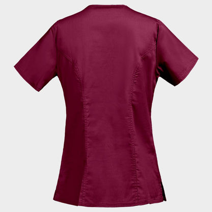 Дамска медицинска туника CHEROKEE WRAP BORDEAUX WWE4728