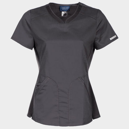 Дамска медицинска туника CHEROKEE V-NECK GREY WWE601
