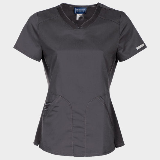 Дамска медицинска туника CHEROKEE V-NECK GREY WWE601
