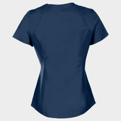 Дамска медицинска туника CHEROKEE V-NECK DARK BLUE WWE601