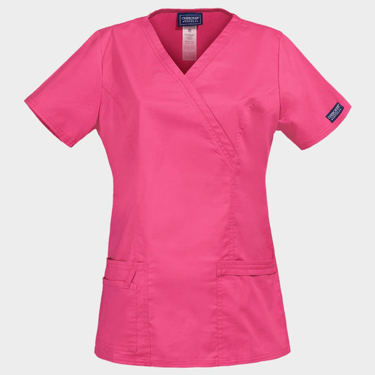 Дамска медицинска туника CHEROKEE WRAP PINK WWE4728