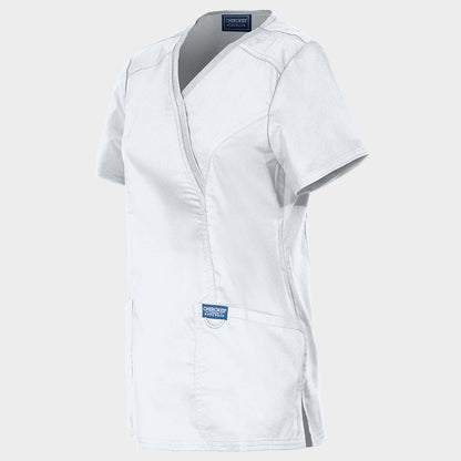 Дамска медицинска туника CHEROKEE WRAP WHITE WWE610