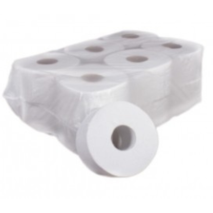 Тоалетна хартия джъмбо ролка, 100% целулоза, 3-пластова, 400 г (12 бр) | Dixon Jumbo Roll