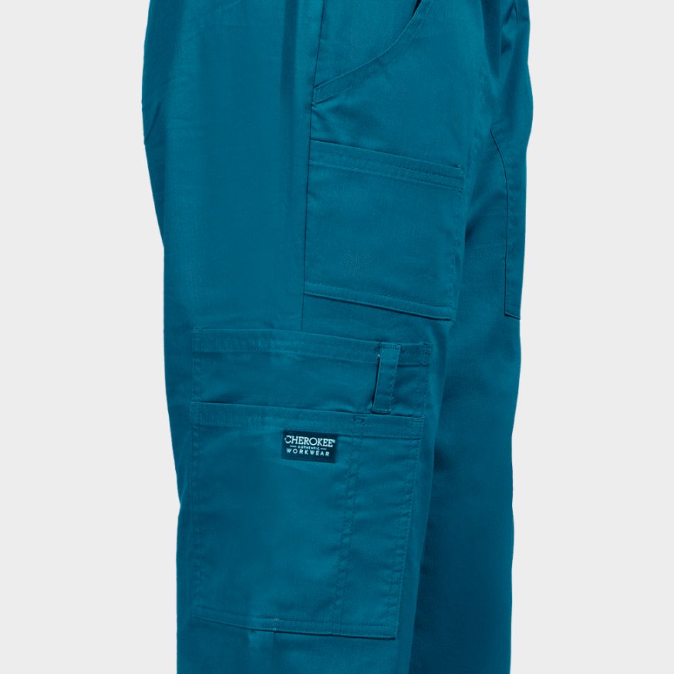 Дамски Мед. панталон CHEROKEE MR CARGO PETROL WWE4005
