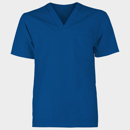 M3 ROYAL BLUE | Медицински Комплект Туника и Панталон | Унисекс | Кралско Син Цвят | 65% Полиестер / 35% Памук