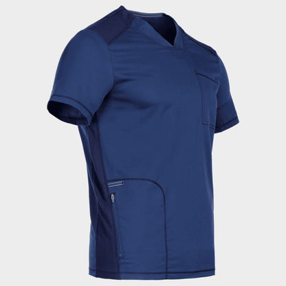 Мъжка медицинска туника CHEROKEE V-NECK DARK BLULE WWE603