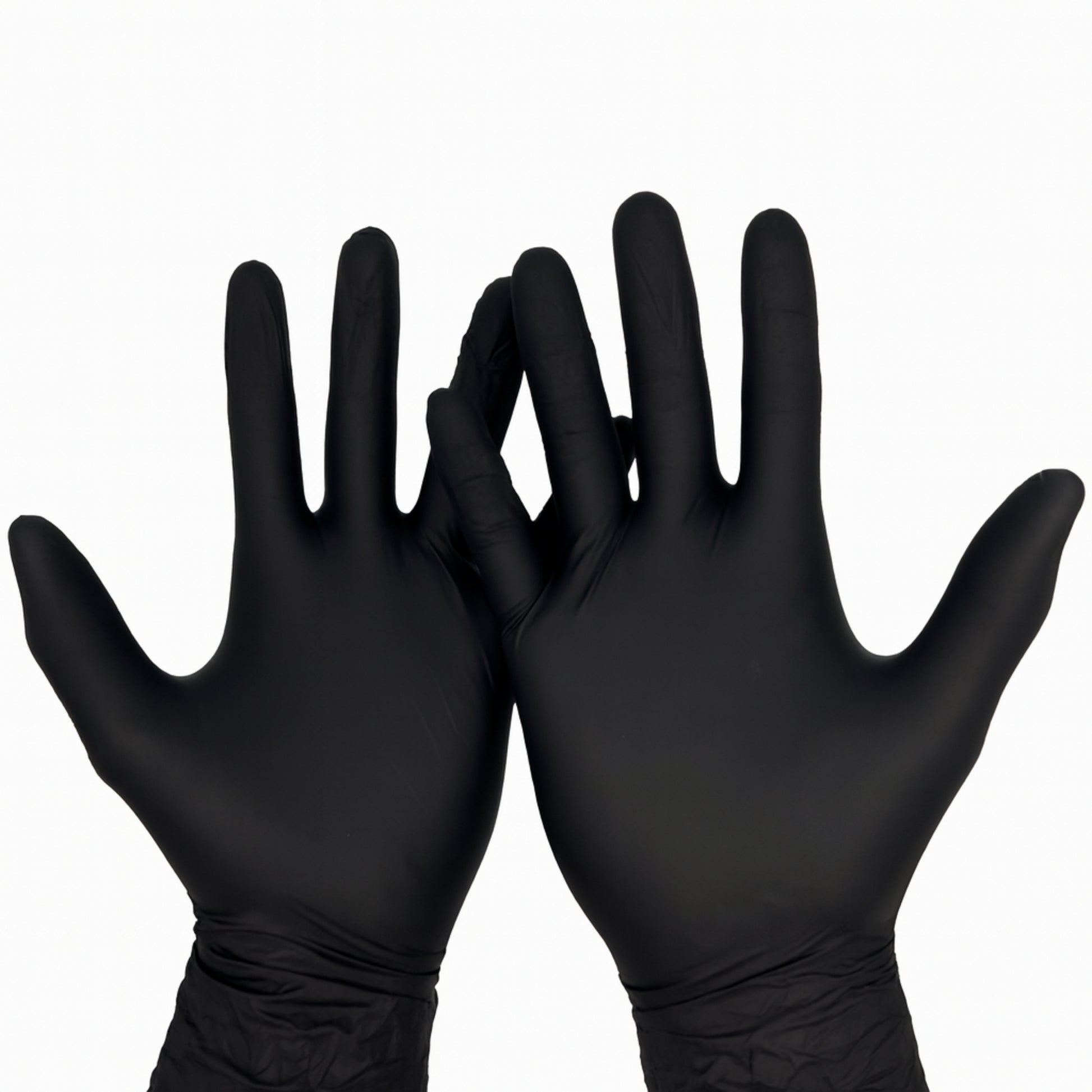 Черни нитрилни ръкавици ALDENA – 100 бр., без пудра, медицински и защитни