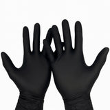 Черни нитрилни ръкавици ALDENA – 100 бр., без пудра, медицински и защитни