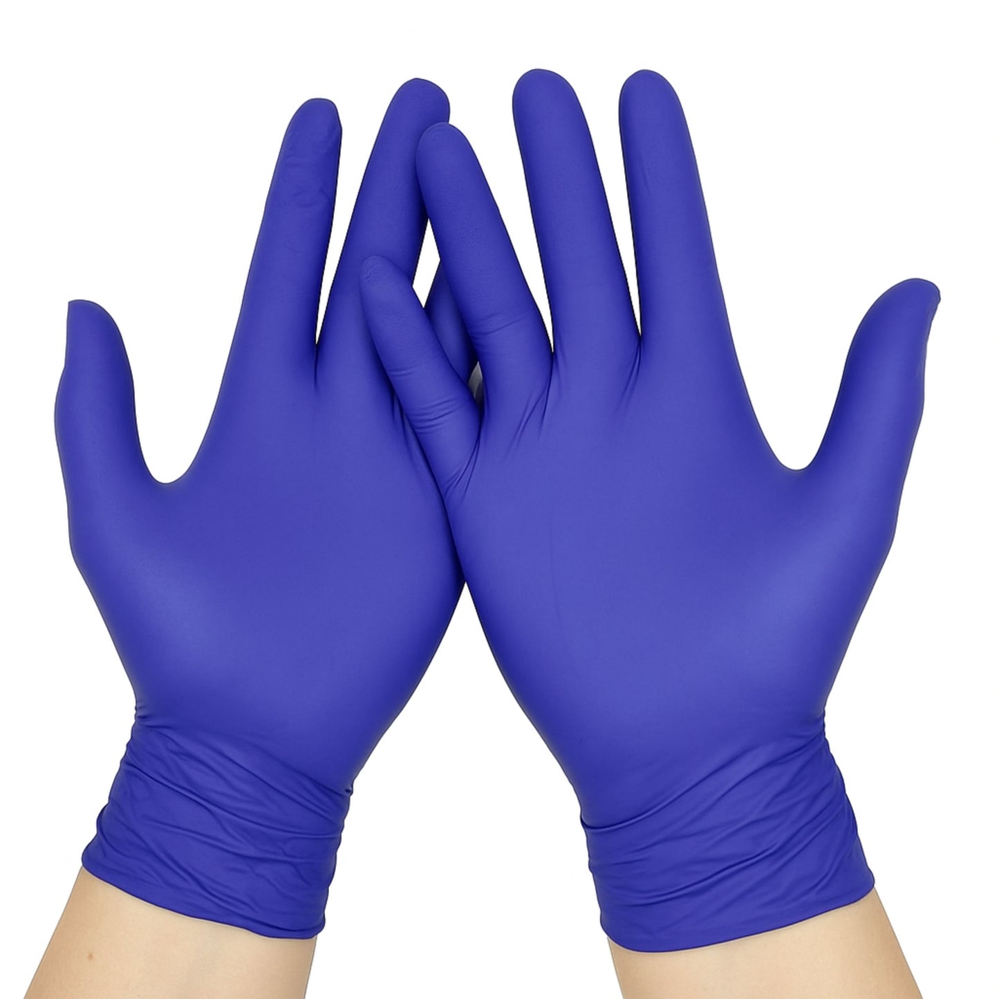 Индиго нитрилни ръкавици ALDENA – 100 бр., професионални, без пудра, за медицина и индустрия