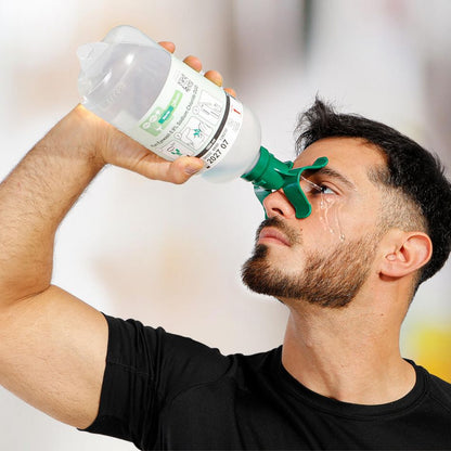 Станция за Промивка на Очи PLUM EYEWASH BOXES 05600166 | С Монтаж за Стена | 2 Разтвора (pH Neutral + NaCl)