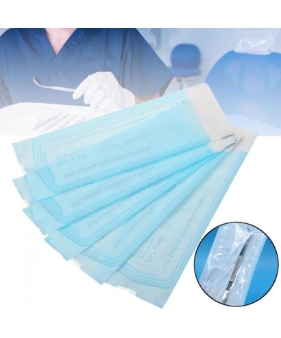 Пликове за стерилизация в автоклав (90 × 260 мм) – 200 бр | Самозалепващи, с индикатор, Carate