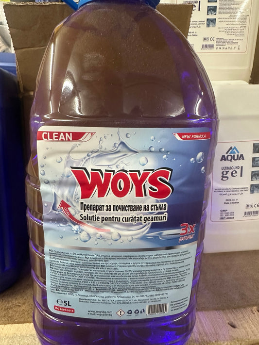 Woys препарат за стъкла  5л.