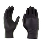 Черни / Сини нитрилни ръкавици за преглед (S/M/L) | Black / Blue Nitrile Practic Super Plus 20 бр - Image 2